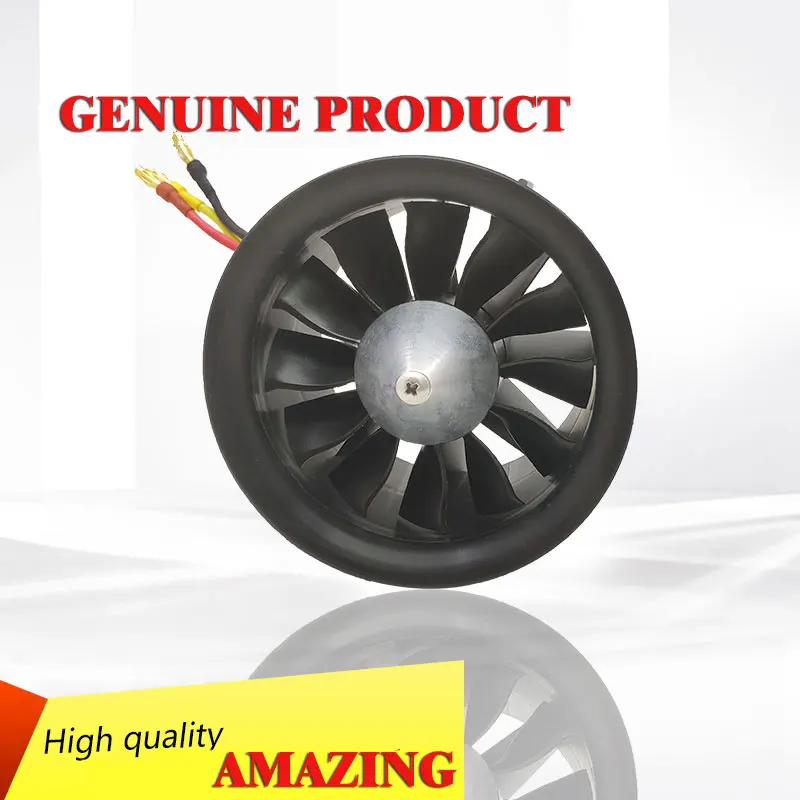 Фото QX-MOTOR 6s 8s 12s бесщеточный двигатель 90 мм EDF Ducted 12 Blades вентилятор для модели радиоуправляемый самолет, Квадрокоптер №2