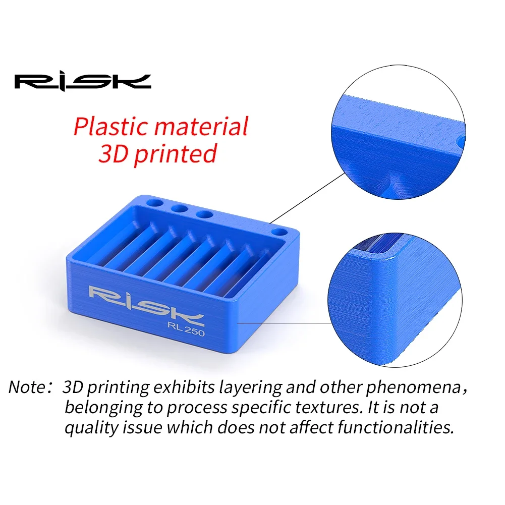 RISK Spoke Nipple Shuffler Box Quick Sorting Tool Box Bicycle Spoke Nipples Arrangement Tool Box Bicycle Wheel Building Tool