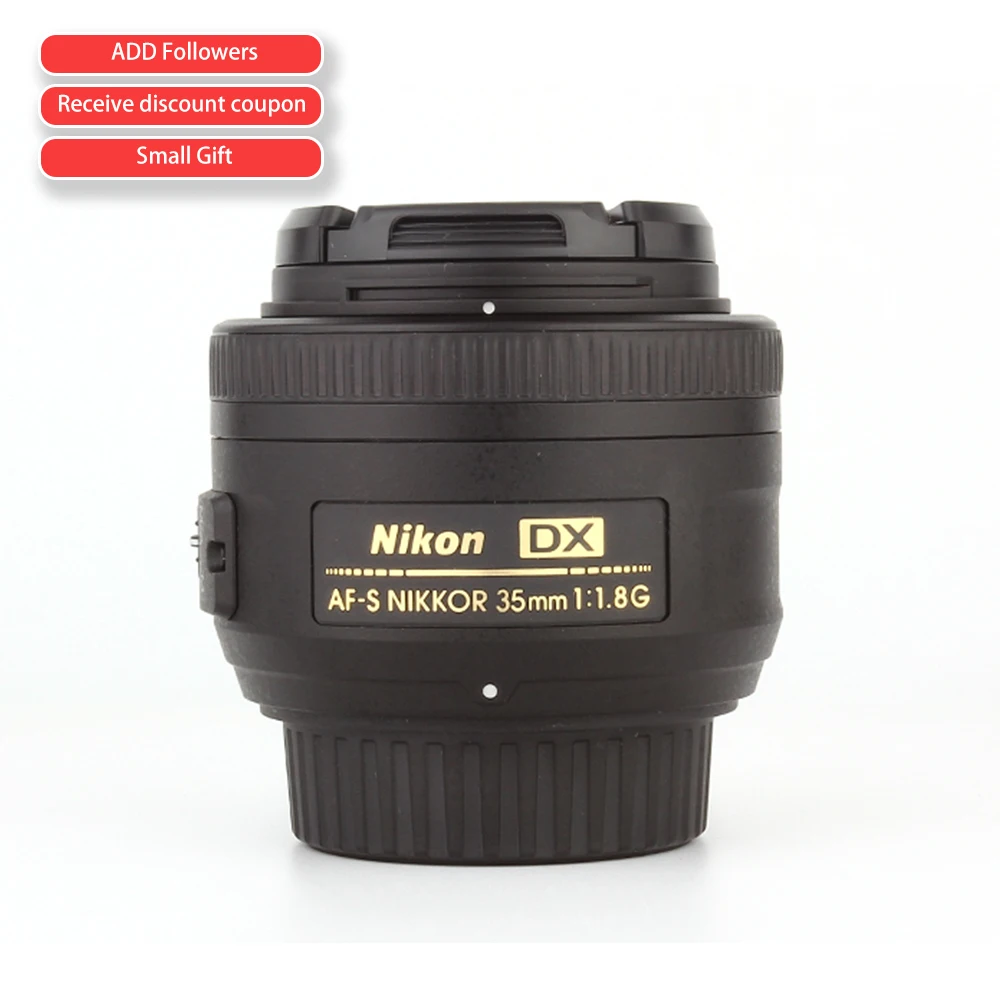 Obiettivo Nikon Af-S Dx Nikkor 35Mm F/1.8G Con Messa A Fuoco Automatica Per Fotocamere Dslr Nikon