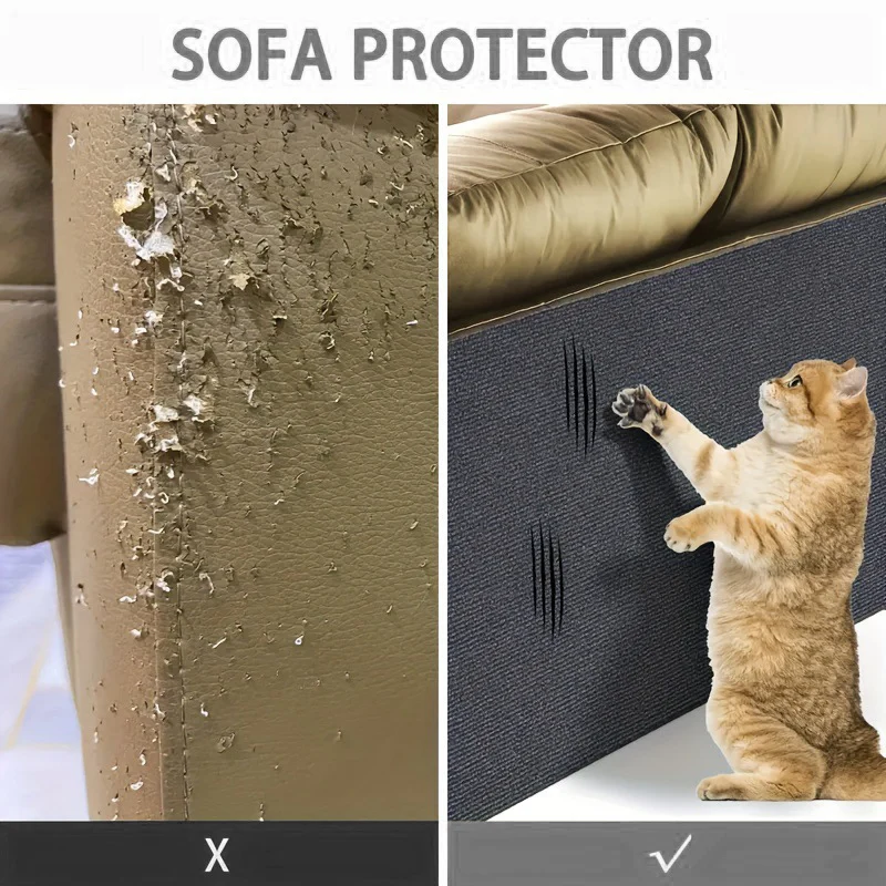 Floor mat Self-adhesive carpet cats scratch board furniture protective pad for home decor post cat supplies carpets for living room