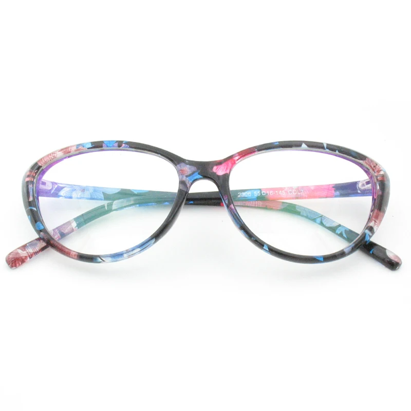 

Spectacles Plastic Full Rim Spectacles Beauty Eyewear PC Optical Eyeglasses Myopia Optics Myopia Cat Eye Glasses Frames
