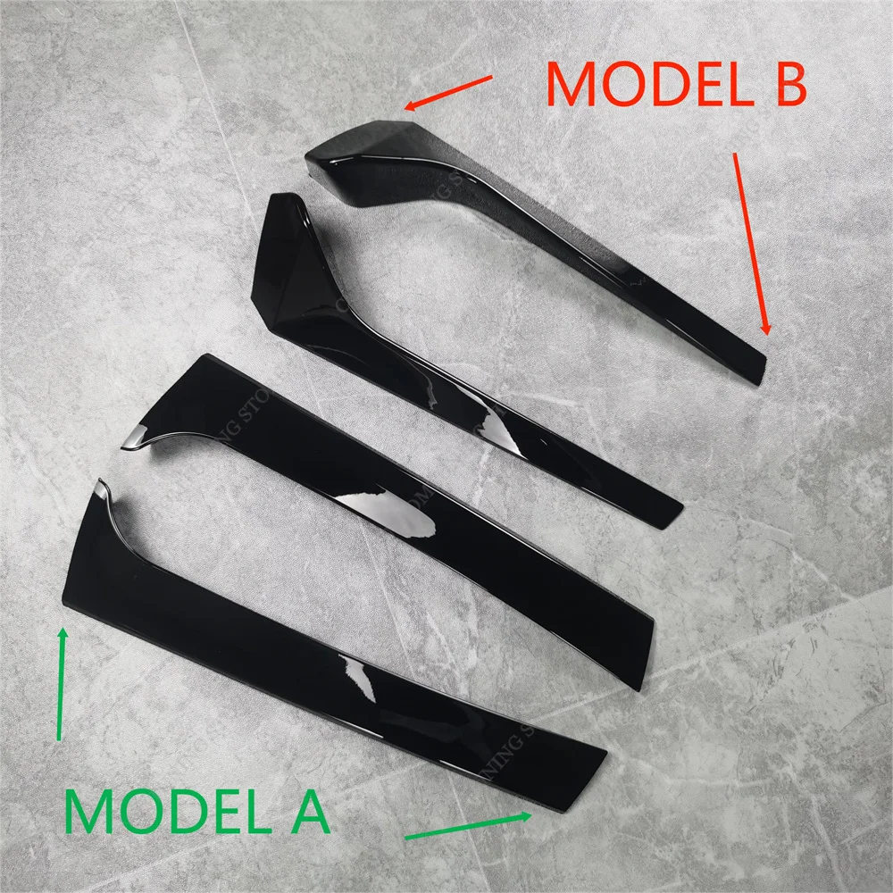 Car Rear Window Spoiler Splitter For VW Tiguan MK2 TSI TDI R R-Line Gloss Rear Trunk Window Tail Wing Bodykit 2017-2023 Tuning