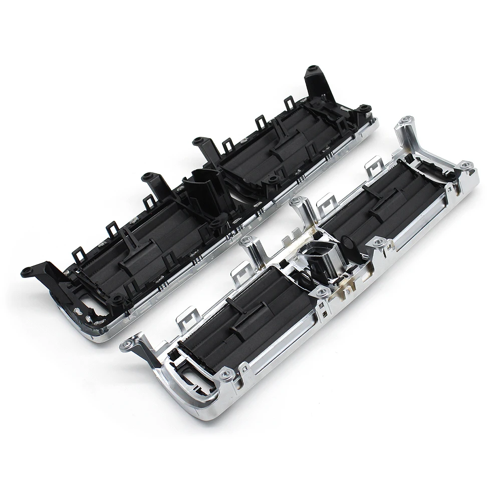 Front Console Chrome Central Air Conditioner AC Vent Grill