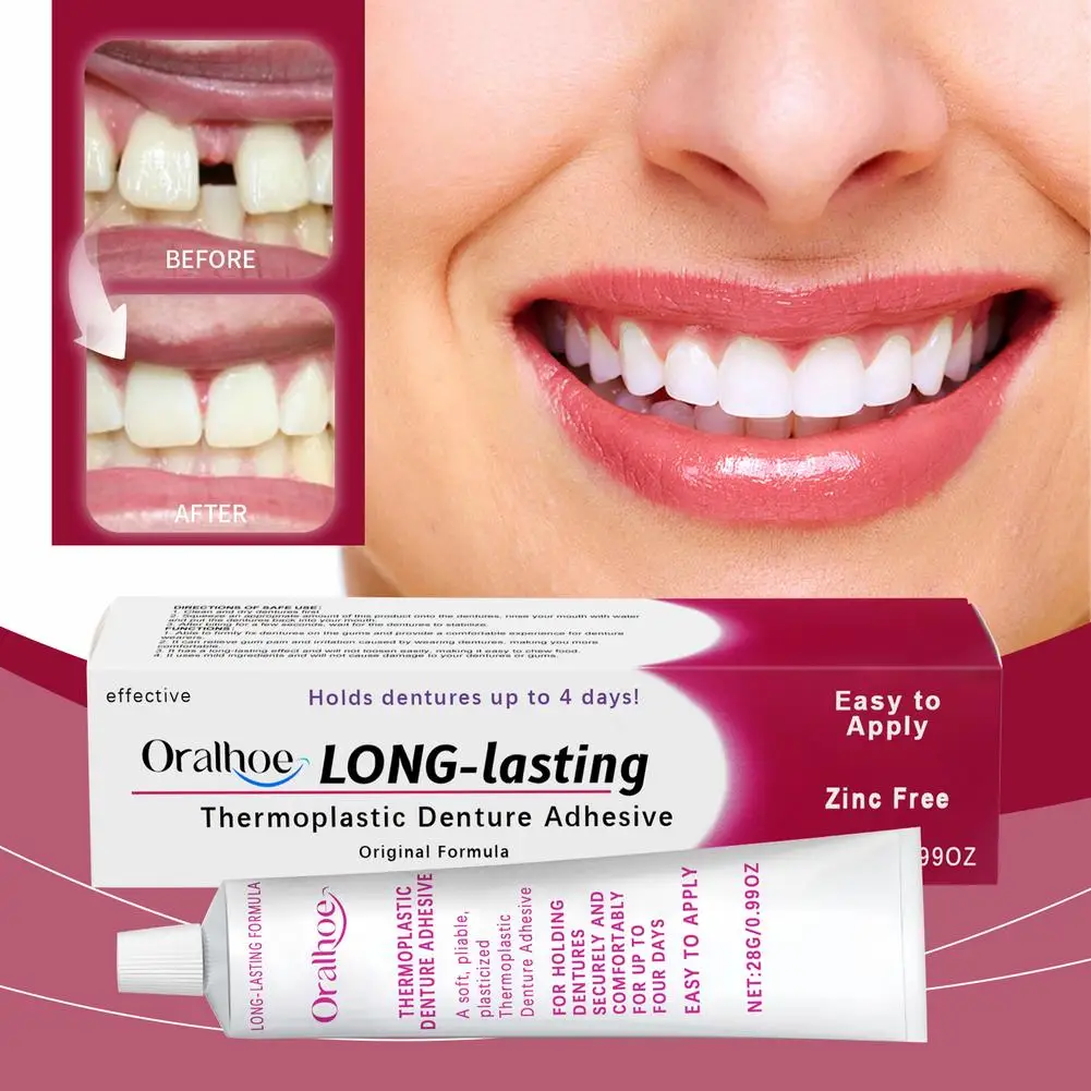 Thermoplastic Denture Adhesive for Oral Health Care