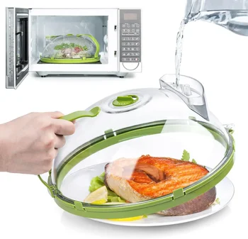 Clear Microwave Splatter Cover 1