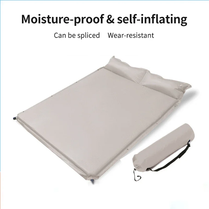 

Lightweight Inflatable Sleeping Pad Air Mat for Outdoor camping tent double sleeping pad