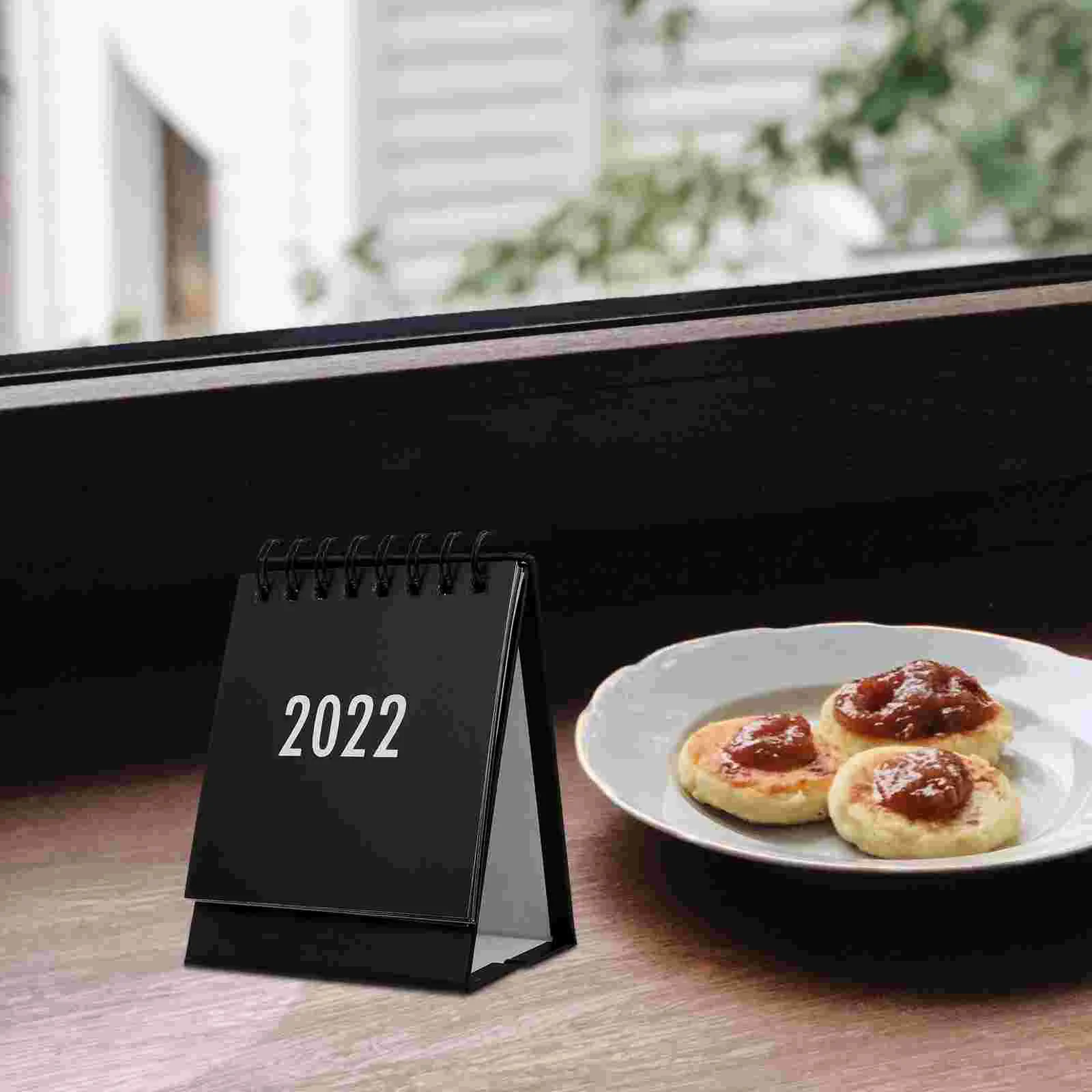 

2022 Mini Desk Calendar Durable Table Mat Schedule Planner Desktop Office Supply Paper Home Decor