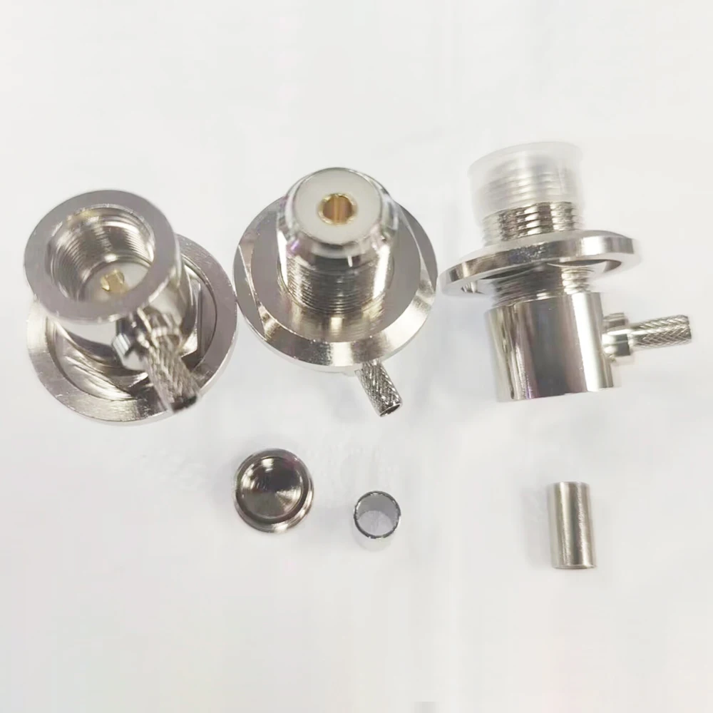 

UHF Right Angle Connector To RG58 For Radio And Cables