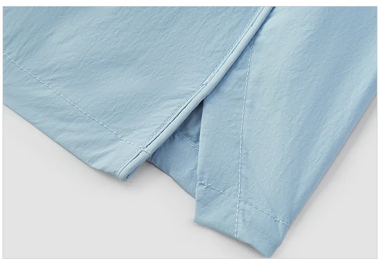 Semir Casual Pants Women Cool Feeling Loose Slimming 2025 New Summer Moisture Wicking Split Hem Textured Shorts Minimalist