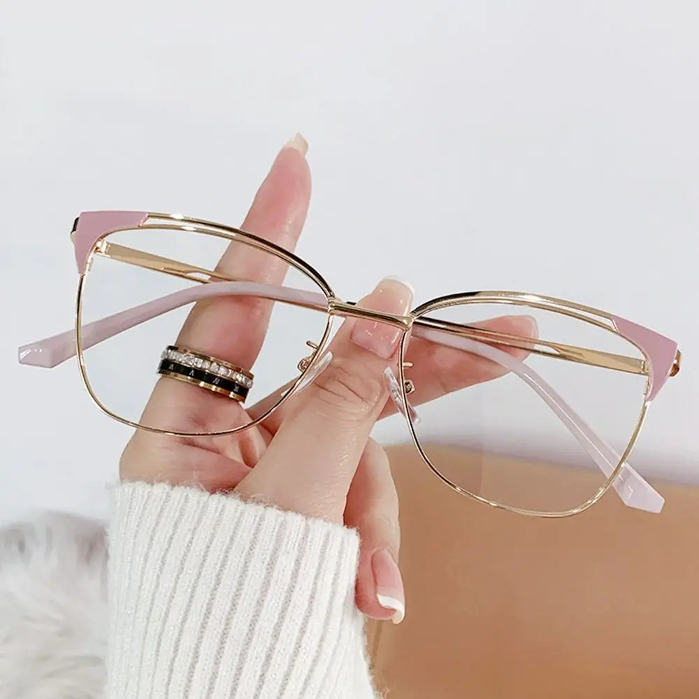 Retro paní úřad anti modrá lehký brýle pro ženy muži móda módní formulovat optický brýle oko ochrana počítač ochranné brýle