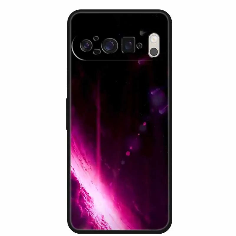 Space-Themed Soft Silicone TPU Phone Case - Astronaut Design