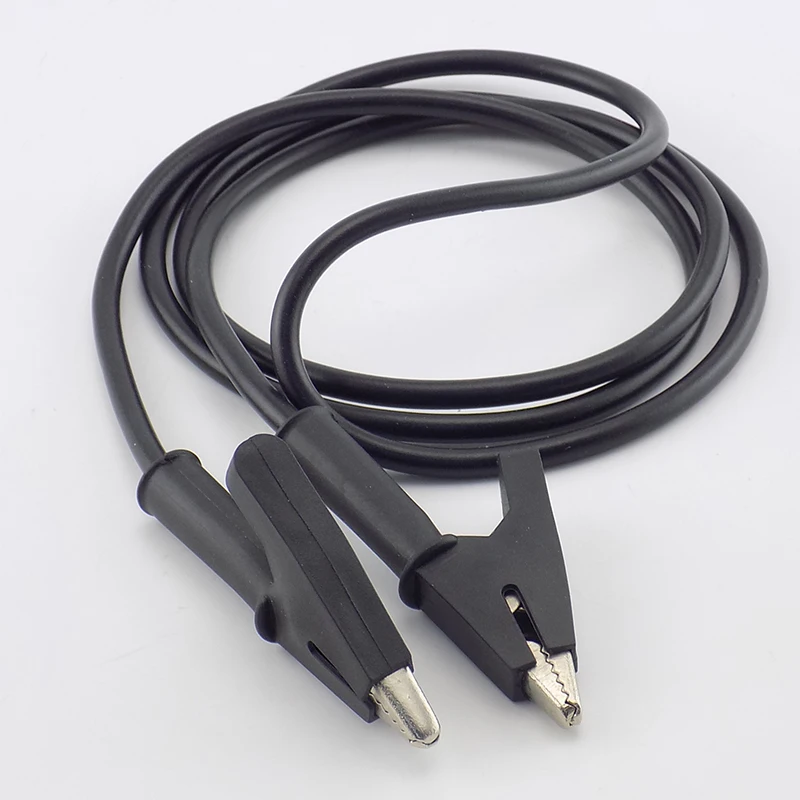 Alligator Clips Electric Test Clamp Test Clip Test Leads Electrical Clamp Dual Head Wire Jumper