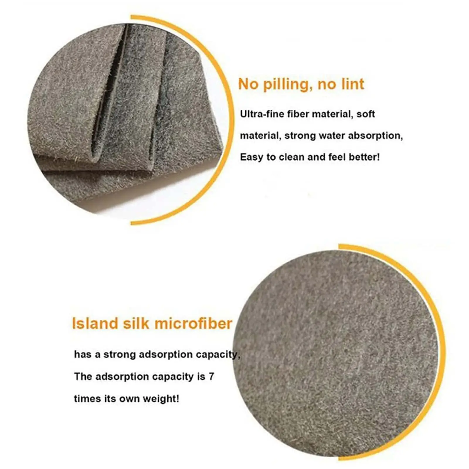 1/5/10Pcs 흔적 청소 헝겊 Microfiber 흡수성 식기류 식기 걸레 홈 주방 타올 욕실