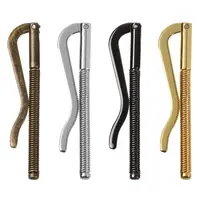 High Quality Durable Simple Metal Money Clip Bifold Bar Wallet Spring Clamp Cash Holder Replace Parts Spring Clamp Bag Accessory 2