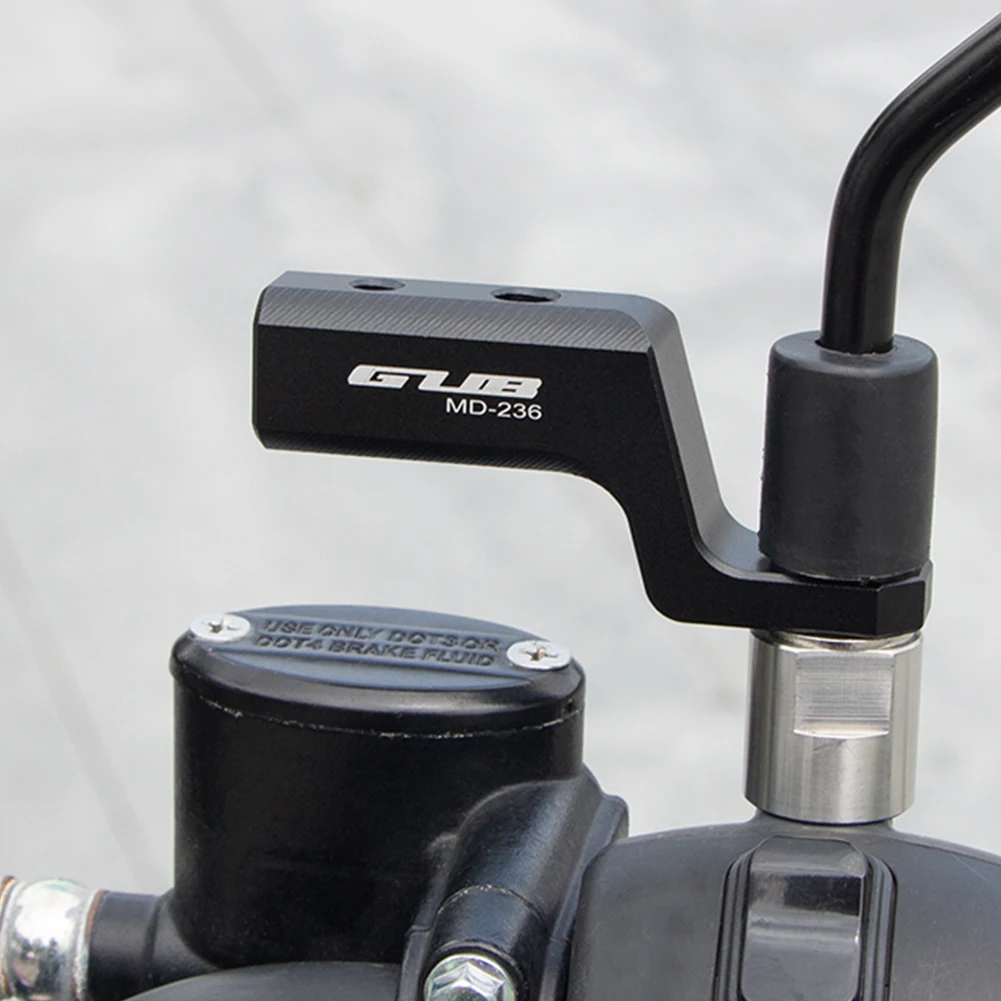 GUB MD236 Rearview Mirror Mount Extender Bracket Aluminum Alloy Extension Bar Bracket Easy Installation Cycling Accessories