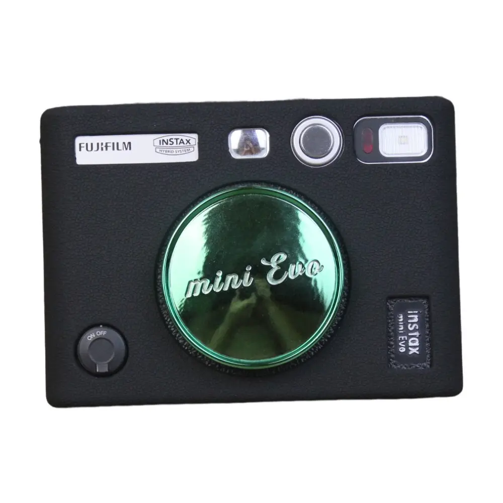 New Camera Accessories for Fujifilm Instax Mini EVO Case Silicone Protective Bag (Black/Orange/Green/Blue/White)