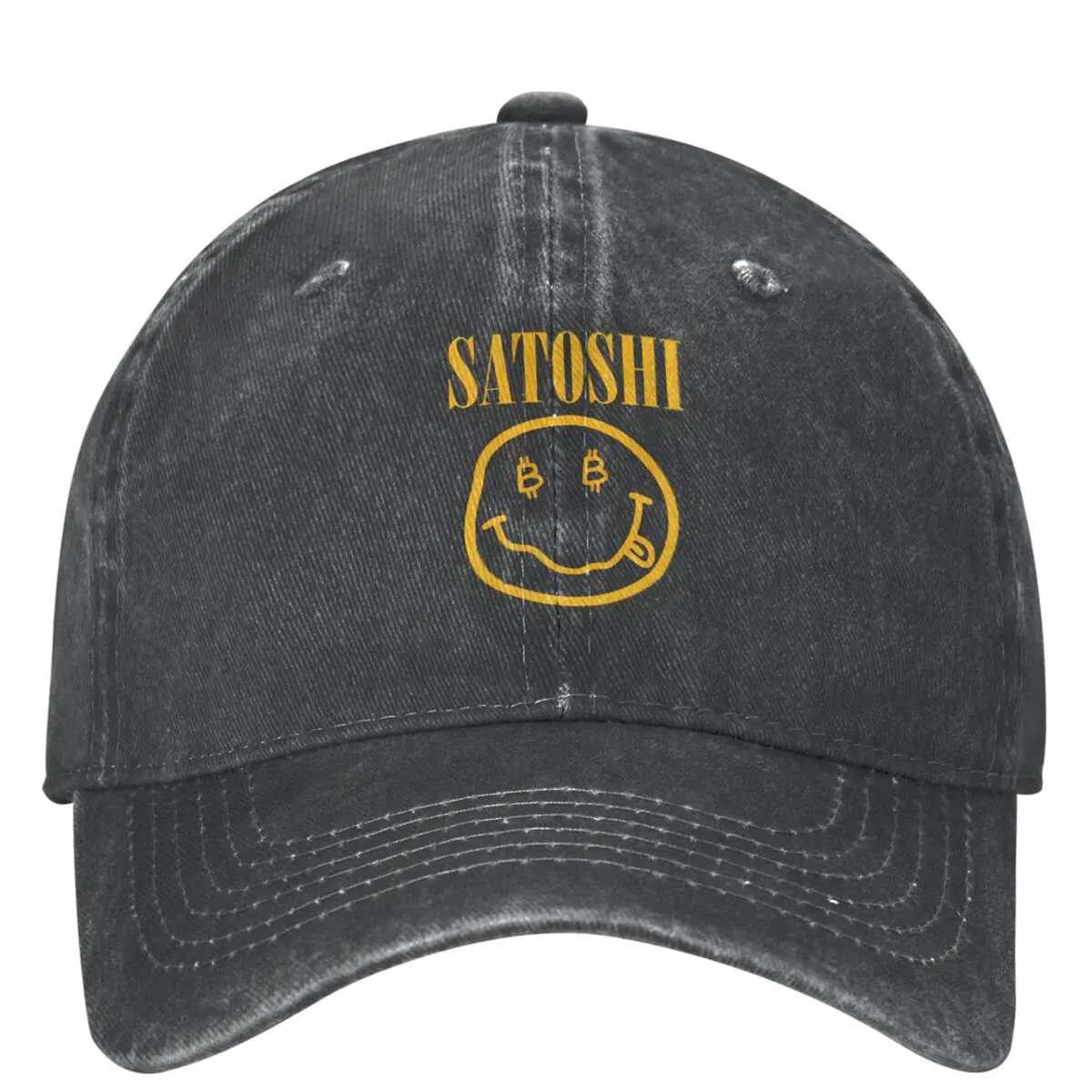 

Funny Face Casual Baseball Cap Spring Blockchain Bitcoin Trucker Hat Outdoor Sport Hip Hop Hats Unisex Men Funny Baseball Caps