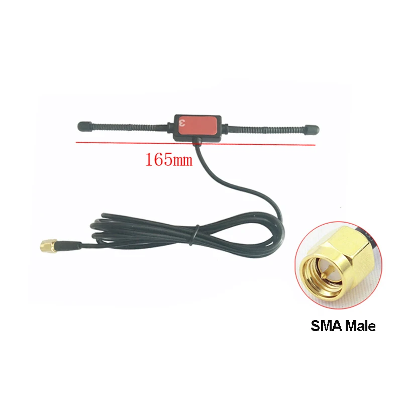 433MHz Antenna Outdoor Long Range Signal Booster SMA Male Omnidirectional Patch Antenna for Ham Radio DTU Module Smart Home 80 mile range antenna 4k digital hdtv interior tv antenas con amplificador señal booster activo interior hd tv radius surf