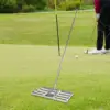 Lawn Leveling Rake Adjustable Effort Saving for Golf Field Courtyard Yard 6