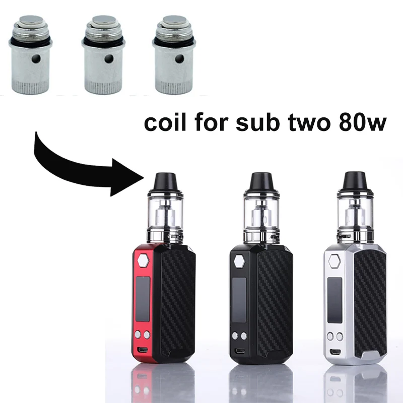 

5pcs/lot Coils for SUB TWO 80W Box Mod Kit Can Replace The Internal Coil of The Atomizer, Electronic Cigarette Core