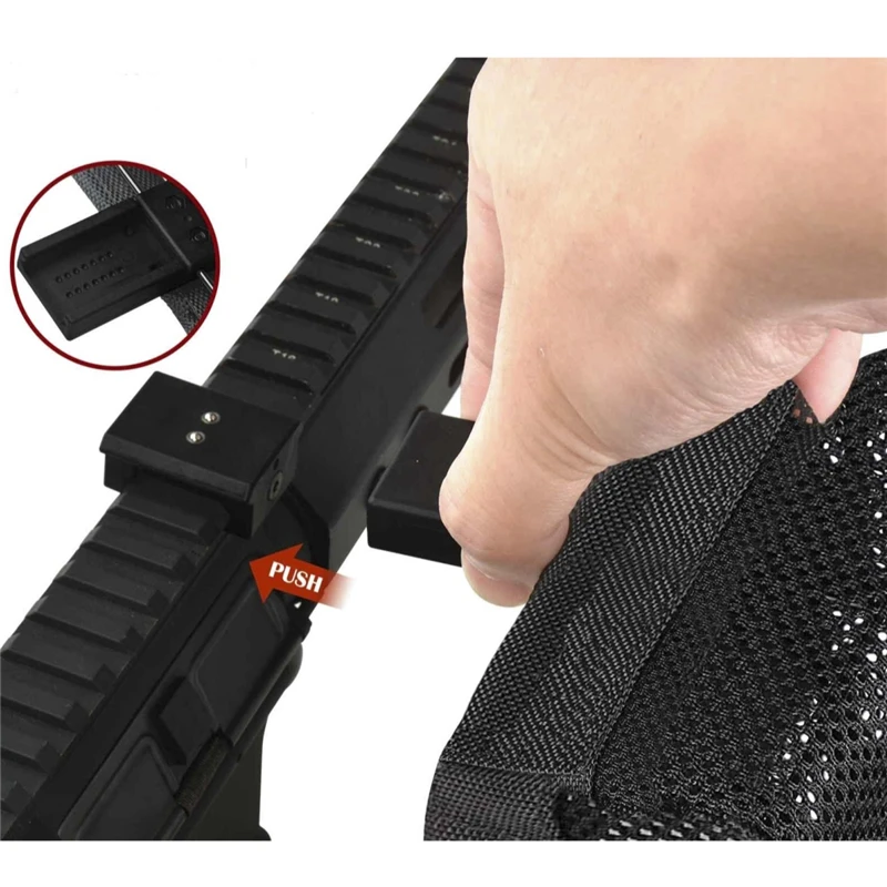 

Quick Release Shell Catcher With Detachable Heat Resistant Thickened Brass Catcher Mesh For Rifle Outdoor Shell Recycling Bag