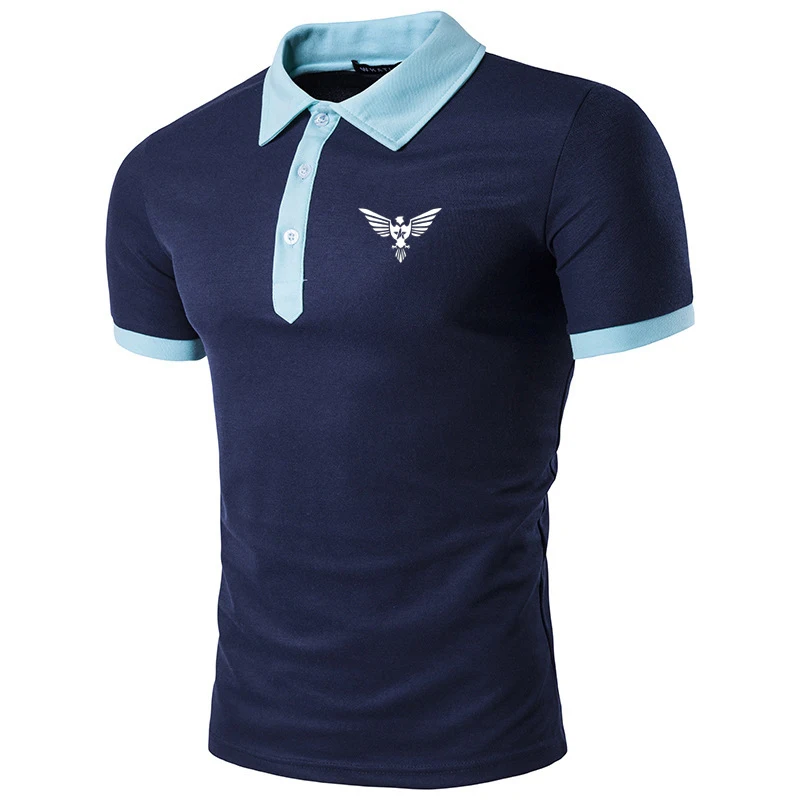 S7c5ca97344f9472e82b8c39ed1b497fe6 HDDHDHH Brand Summer Men's Polo Shirt Casual Sportswear Short Sleeve Lapel T-shirt Loose Fashion Clothing Golf Top