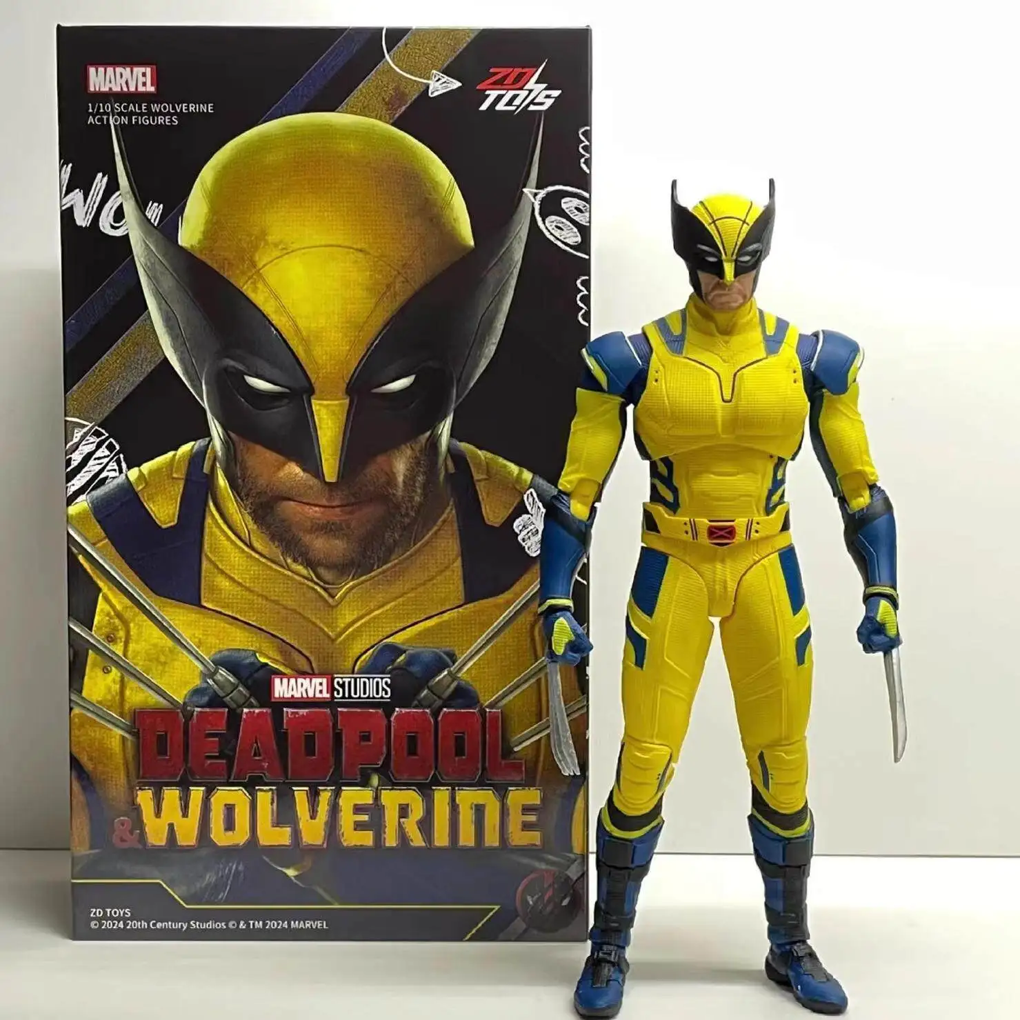 Deadpool & Wolverine Collector's Edition Action Figures - Movie Version 2024