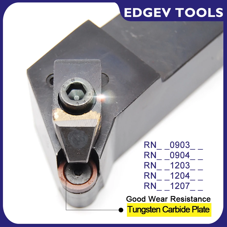 Round PCD CBN Insert Tool Holder CRSNR CRSNL 2525 M09 M12 CRSNR2525M09