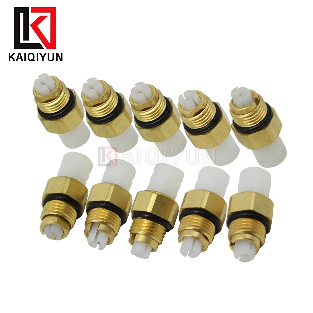 

10pcs Air Valve M8 For Mercedes W164 W251 W212 W211 W220 W221 M10 For Q7 VW Touareg Jeep Air Tube Connector Brass Fittings