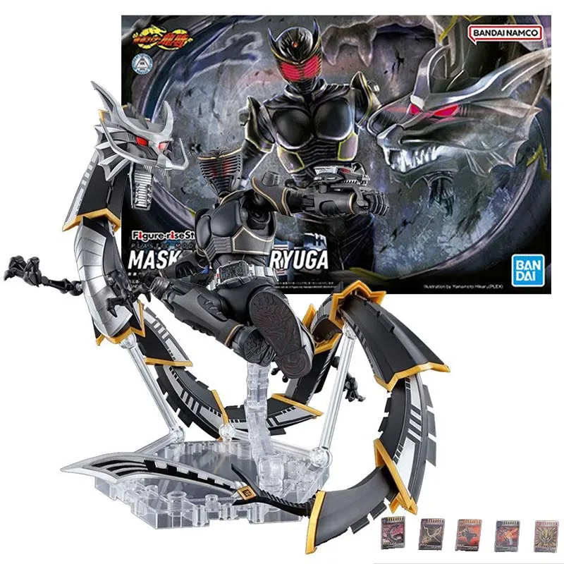 

Bandai Figure Kamen Rider Model Kit Anime Figures PB FRS Masked Rider Ryuga Mobile Suit Gunpla Action Figure Toys For Boys