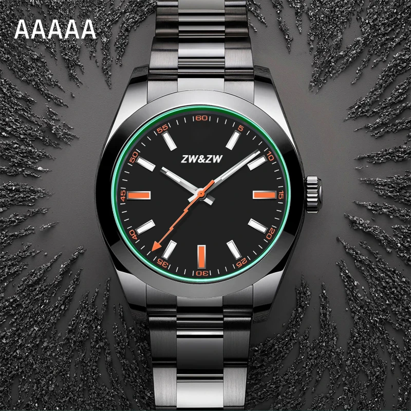 

2024 Sapphire Glass Men Mechanical Watches Watch Stainless Steel Diving Watches Milgauss Diamagnetic Watch AAAAA High-quality