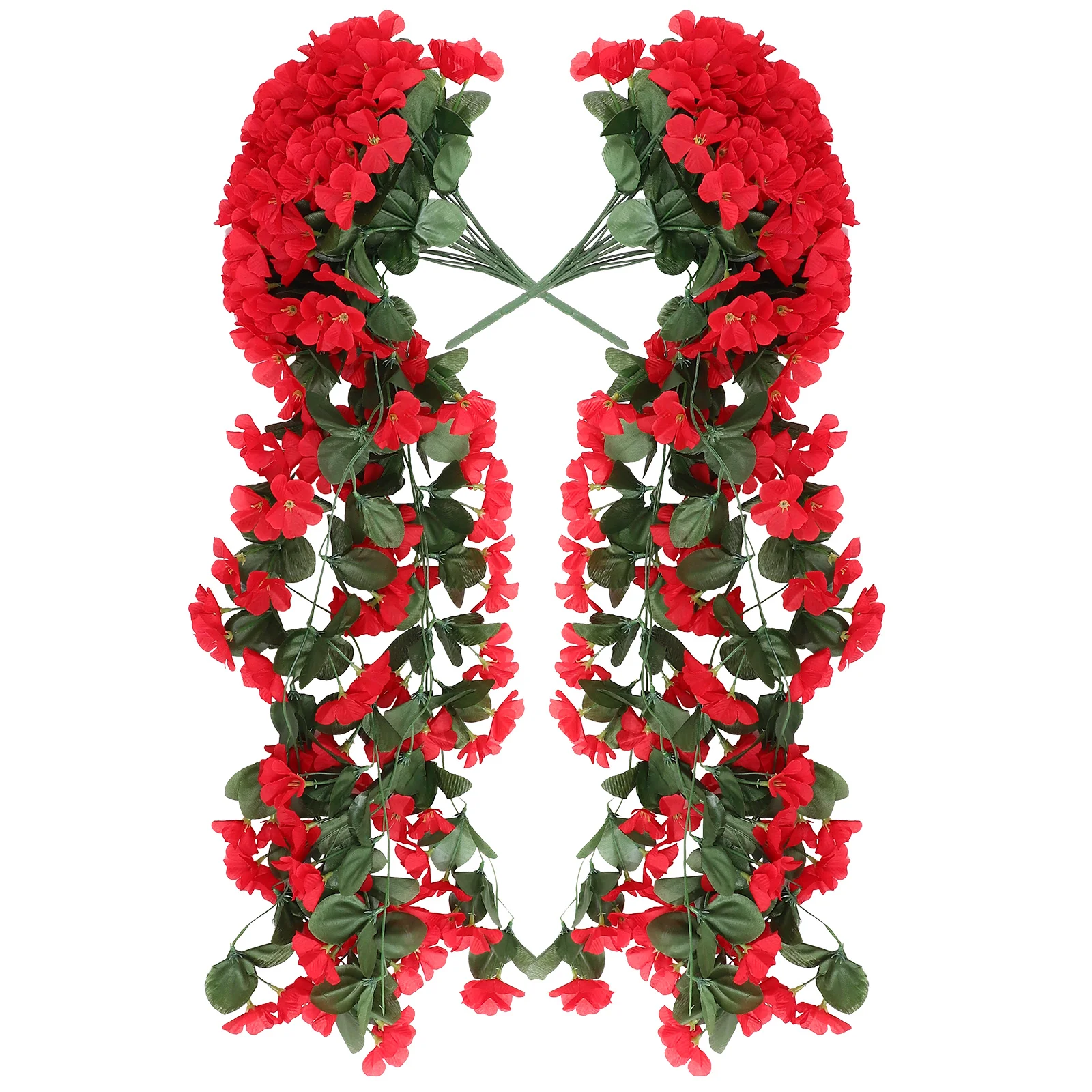 

Artificial Silk Flowers Vine Faux Hanging Plants Fake Flowers Bouquet Garland String Wedding Party Decoration