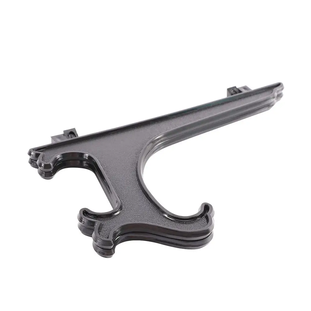 Black 3-12inch Plastic Easels Plate Display Stands Picture Frame Stand Holder Home Kitchen Decoration - 3