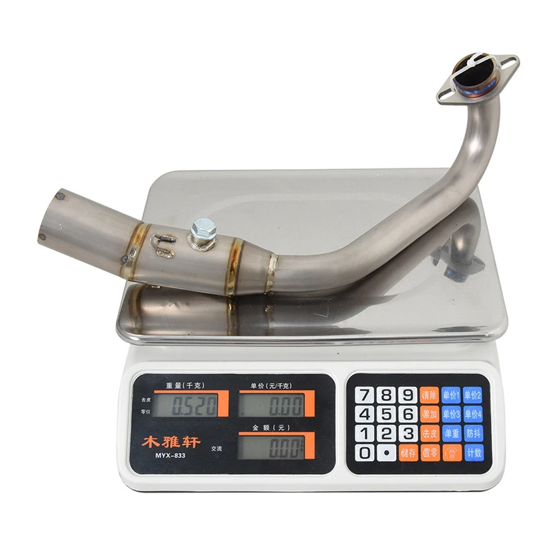 Titanium Alloy For HONDA FORZA300 FORZA350 NSS350 2018 - 2023 Motorcycle Exhaust Modify 51MM Muffler Escape Moto Front Link Pipe - Image 4