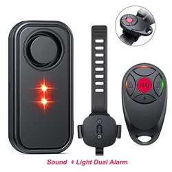 High - Decibel Wireless Bicycle Security Alarm with Remote Control & Waterproof Design (1 Set Alarm - F)