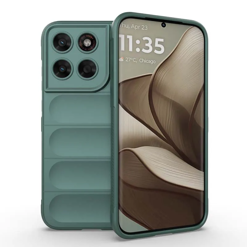 Luxury Silicone Shockproof 6D Air Bag Phone Case Cover