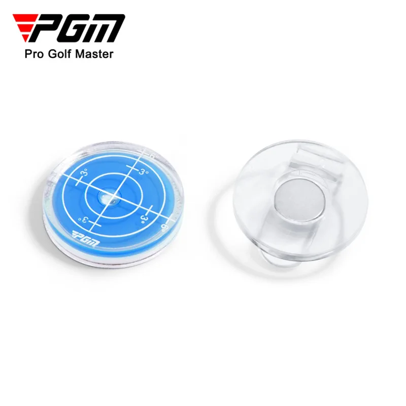 PGM 골프 레벨 기능 마크, 마그네틱 캡 클립, 골프 공 마커, 레드 및 블루, MK011