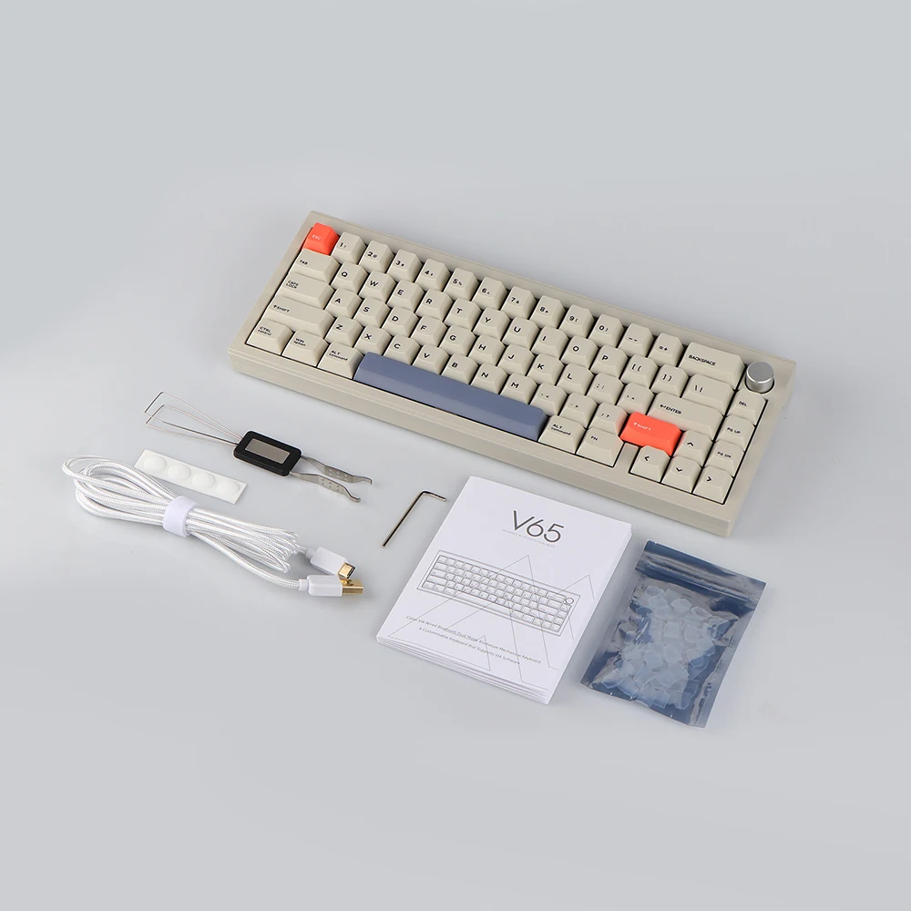 Cidoo v65 65% kabel gebundene/kabellose mechanische Tastatur 