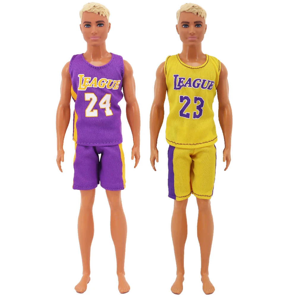 25 Style Ken Babies Doll Clothes Sportswear Prince's Daily Clothing Overcoat for Barbies 30 Cm Ken Boy Clothes,Birthday Present 6