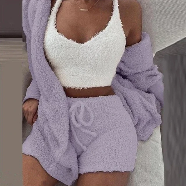 Plush Pajama Set 