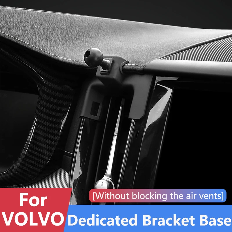 

Dedicated Phone Holder for Car Telefonos Phone Stand Bracket Base Collocation For Volvo XC40 XC60 S90 V90 S60 V60 2009-2023