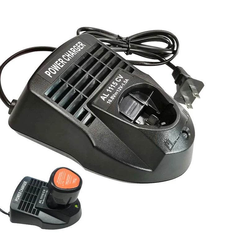 Oumij Cargador De Batería De Litio Rápido, Para Batería De Litio 10.8V