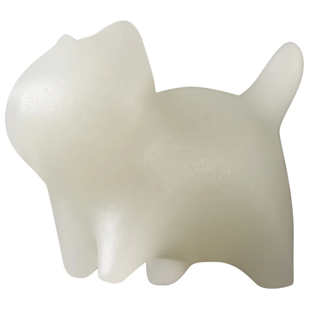 

Glowing Stone Cat Figurine Cat Statue Decoration Glow-in-the-dark Cat Ornament