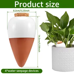 4 - Piece Plant Self - Watering Globe with 320ml Capacity - Automatic Garden Watering Device (4Pcs)