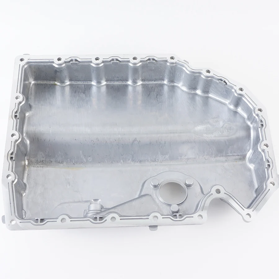06K 103 600 R For A1 A3 Q2 TT Golf MK7 Tiguan Passat CC Skoda All Aluminum Alloy Improved Oil Tray Waste Oil Pan 06K103600R aluminum oil pan