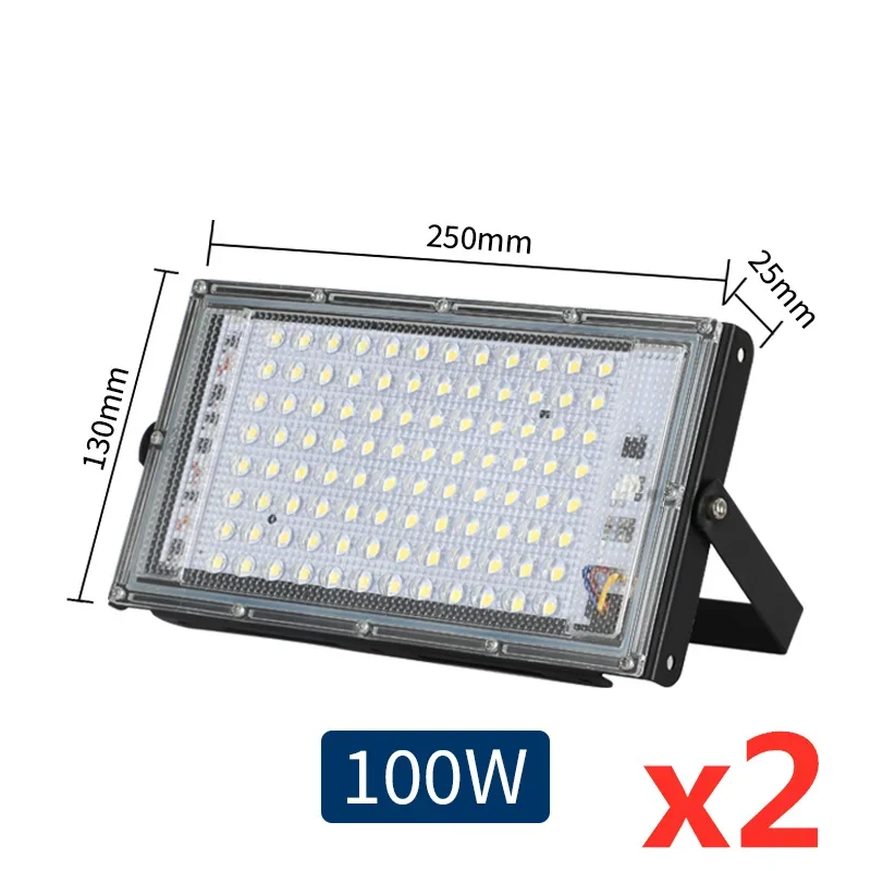 100W