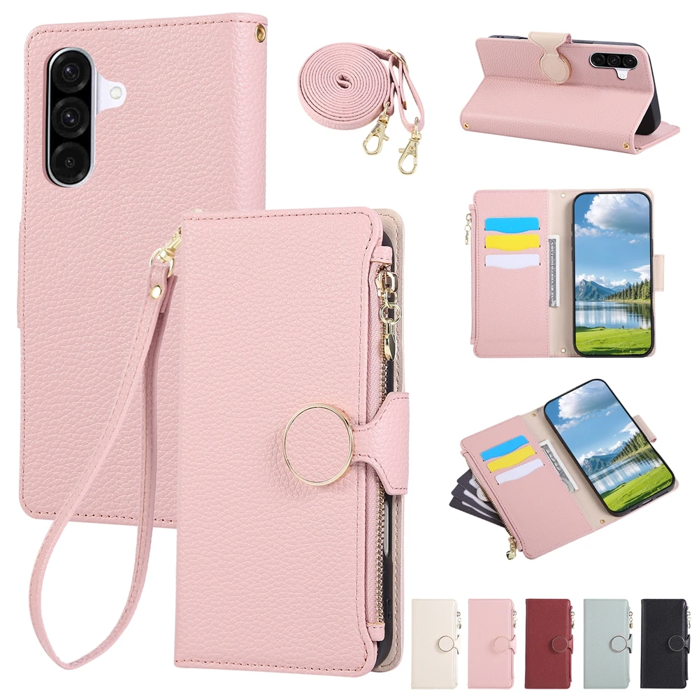 Deluxe Wallet Phone Case with RFID Protection and Card Slots