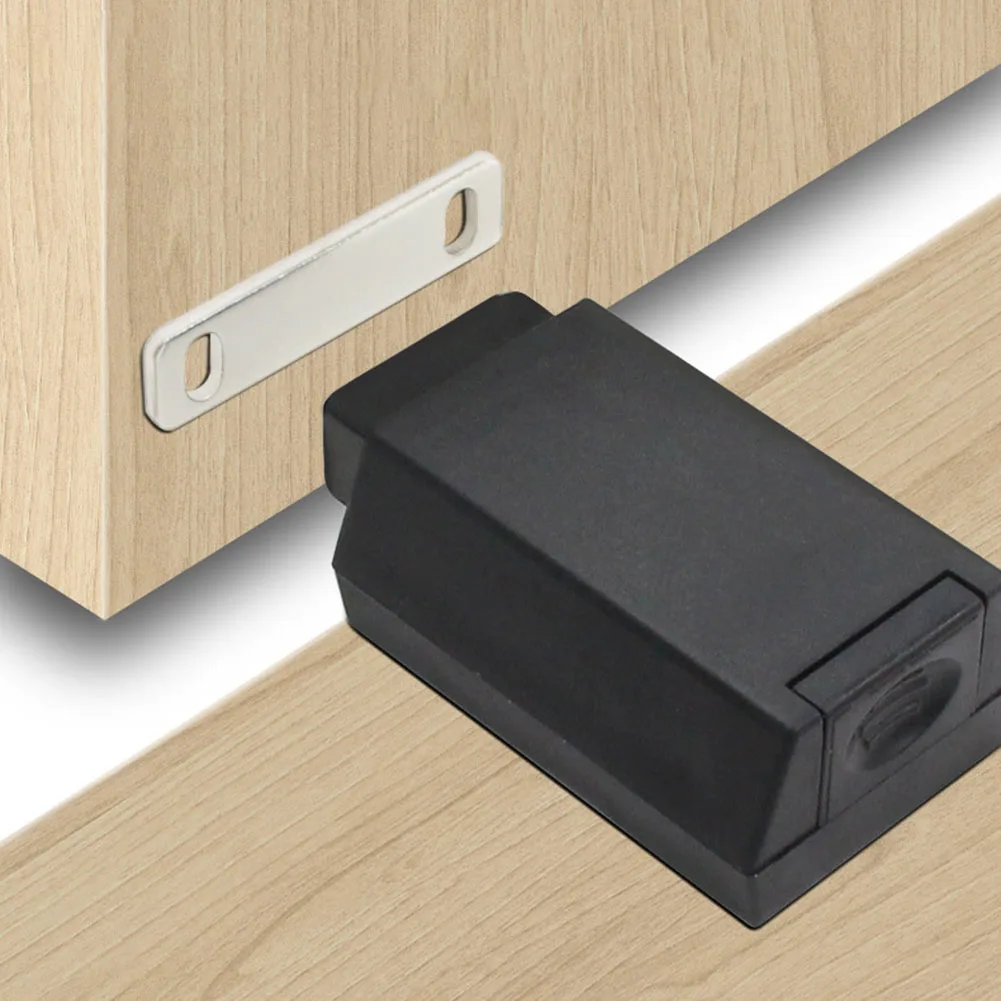 Magnetic Door Catches Heavy Duty Push To Open Cabinet Catch For Obscure Door Rebounder For Closing Home Hardware