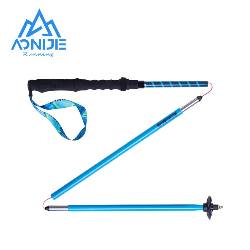 

AONIJIE E4202 Lightweight Folding Collapsible Quick Lock Cross-country Trekking Pole Aluminium Alloy Walking Stick Hiking Trail