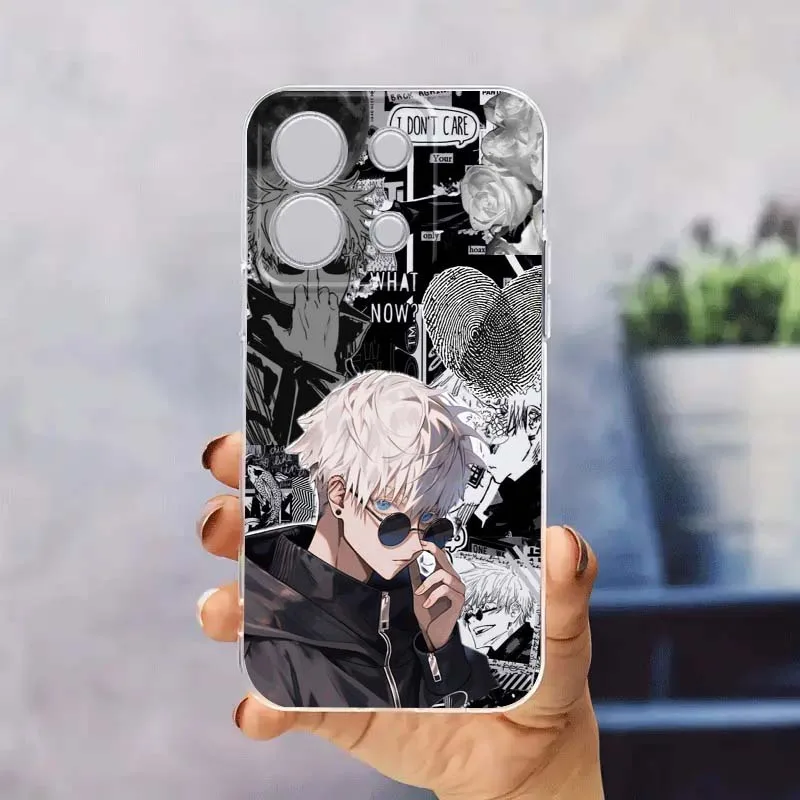 Gojo Satoru Anime Design Phone Case